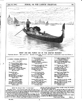 Punch Samstag 29. April 1876