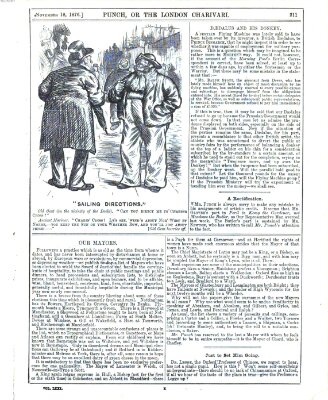 Punch Samstag 18. November 1876