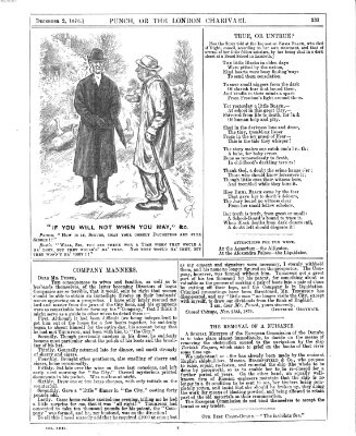 Punch Samstag 2. Dezember 1876