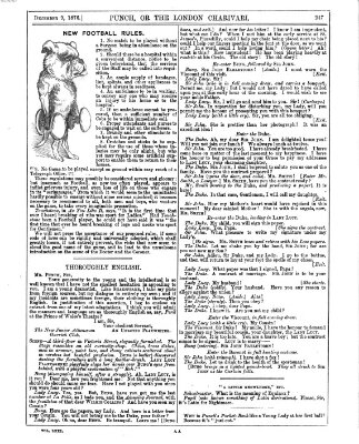 Punch Samstag 9. Dezember 1876