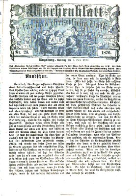 Wochenblatt für das christliche Volk Donnerstag 1. Juni 1876