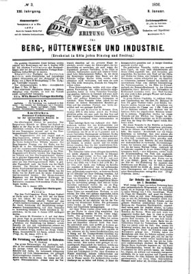 Der Berggeist Dienstag 11. Januar 1876