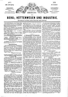 Der Berggeist Dienstag 18. Januar 1876