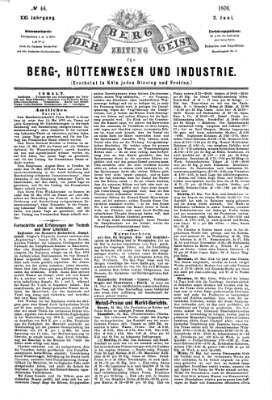 Der Berggeist Freitag 2. Juni 1876