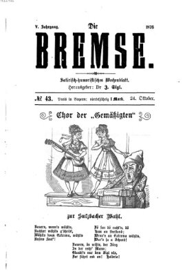 Die Bremse Dienstag 24. Oktober 1876