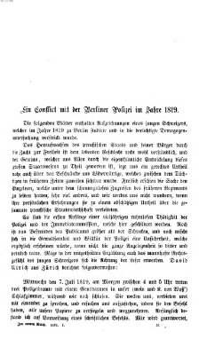 Im neuen Reich Freitag 10. März 1876