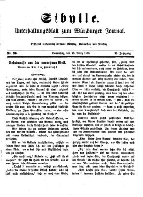 Sibylle (Würzburger Journal) Donnerstag 23. März 1876