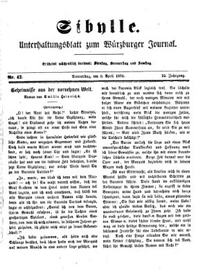 Sibylle (Würzburger Journal) Donnerstag 6. April 1876