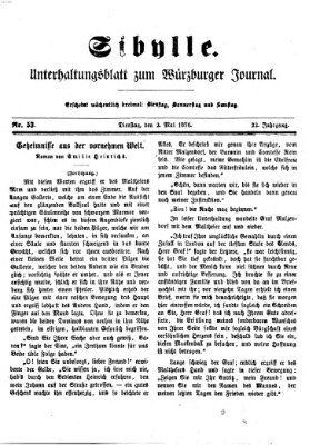 Sibylle (Würzburger Journal) Dienstag 2. Mai 1876