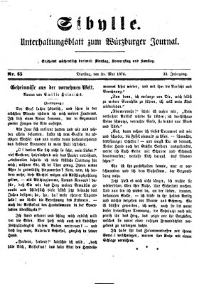 Sibylle (Würzburger Journal) Dienstag 30. Mai 1876