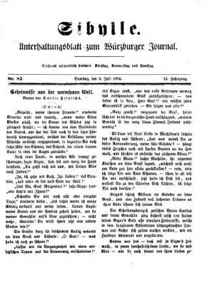 Sibylle (Würzburger Journal) Samstag 8. Juli 1876