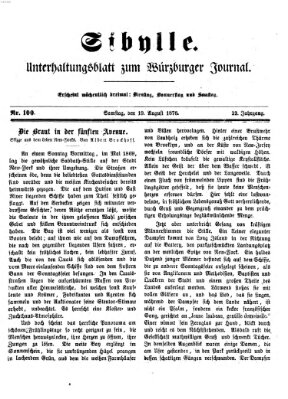 Sibylle (Würzburger Journal) Samstag 19. August 1876