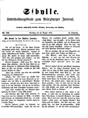 Sibylle (Würzburger Journal) Samstag 26. August 1876