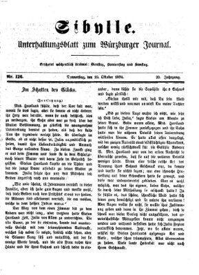 Sibylle (Würzburger Journal) Donnerstag 19. Oktober 1876