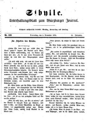 Sibylle (Würzburger Journal) Donnerstag 2. November 1876