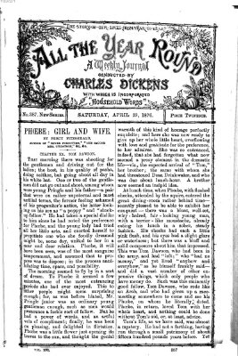 All the year round Samstag 29. April 1876