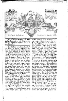 Bamberger Volksblatt Dienstag 3. August 1875