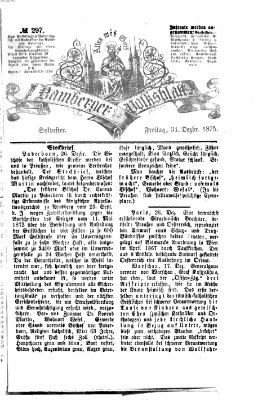 Bamberger Volksblatt Freitag 31. Dezember 1875