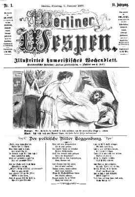 Berliner Wespen Freitag 5. Januar 1877