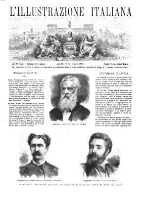 L' Illustrazione italiana Sonntag 6. August 1876