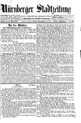 Nürnberger Stadtzeitung (Nürnberger Abendzeitung) Samstag 12. Mai 1877