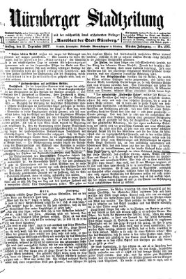 Nürnberger Stadtzeitung (Nürnberger Abendzeitung) Dienstag 11. Dezember 1877