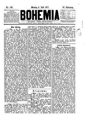 Bohemia Montag 9. Juli 1877