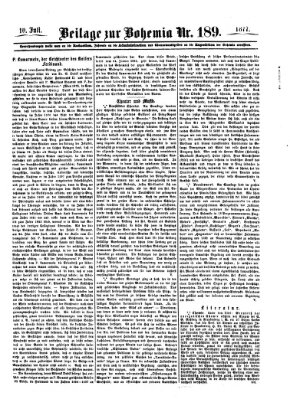 Bohemia Dienstag 10. Juli 1877