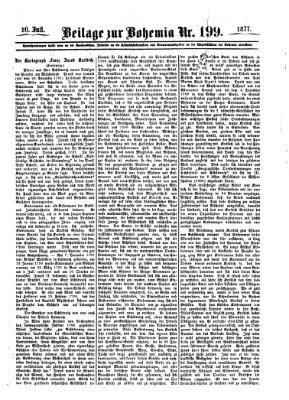 Bohemia Freitag 20. Juli 1877