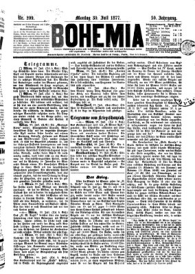 Bohemia Montag 30. Juli 1877