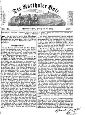 Rottaler Bote Freitag 30. März 1877