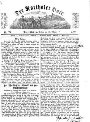 Rottaler Bote Freitag 12. Oktober 1877