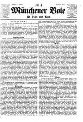 Münchener Bote für Stadt und Land Freitag 5. Januar 1877