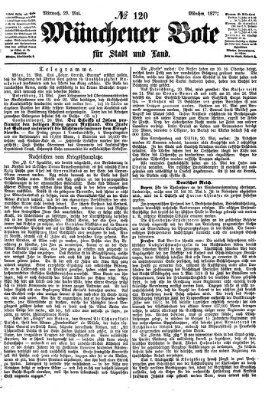 Münchener Bote für Stadt und Land Mittwoch 23. Mai 1877