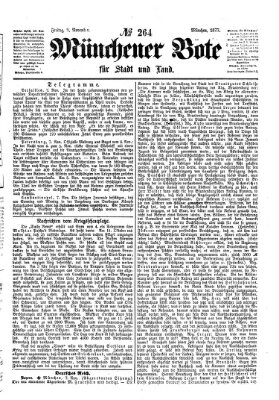 Münchener Bote für Stadt und Land Freitag 9. November 1877