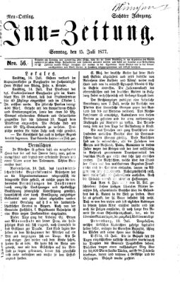 Inn-Zeitung Sonntag 15. Juli 1877