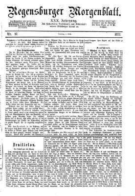 Regensburger Morgenblatt Dienstag 1. Mai 1877