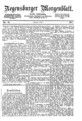 Regensburger Morgenblatt Donnerstag 3. Mai 1877