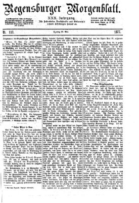 Regensburger Morgenblatt Sonntag 20. Mai 1877