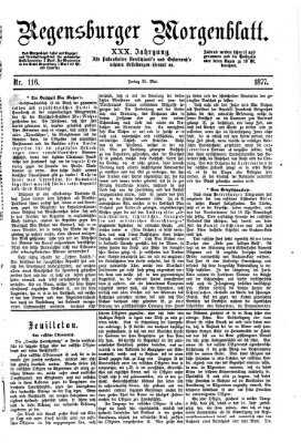 Regensburger Morgenblatt Freitag 25. Mai 1877