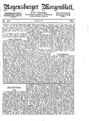 Regensburger Morgenblatt Dienstag 29. Mai 1877