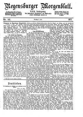 Regensburger Morgenblatt Dienstag 3. Juli 1877