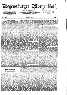 Regensburger Morgenblatt Freitag 27. Juli 1877