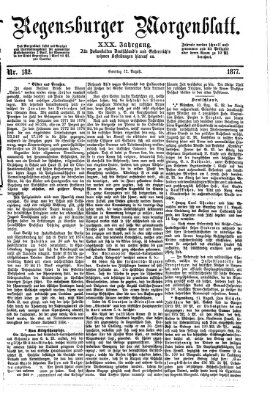 Regensburger Morgenblatt Sonntag 12. August 1877