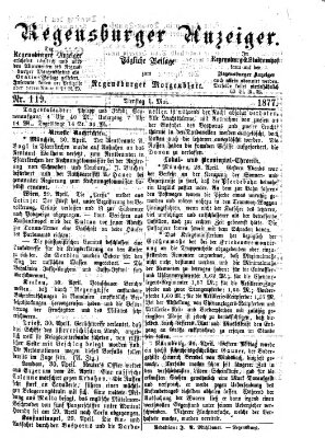 Regensburger Anzeiger Dienstag 1. Mai 1877