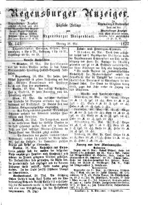 Regensburger Anzeiger Montag 28. Mai 1877