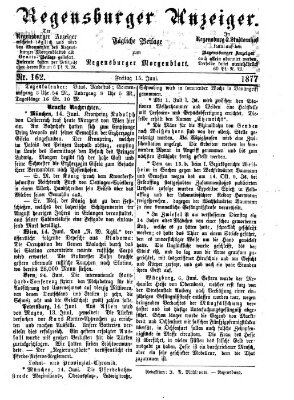 Regensburger Anzeiger Freitag 15. Juni 1877