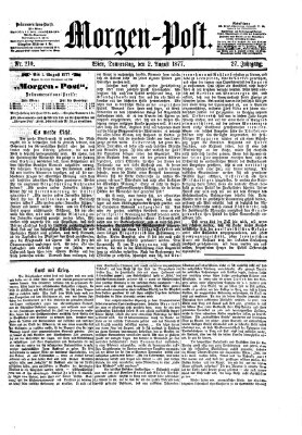 Morgenpost Donnerstag 2. August 1877