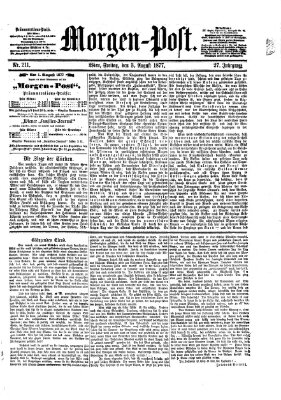 Morgenpost Freitag 3. August 1877