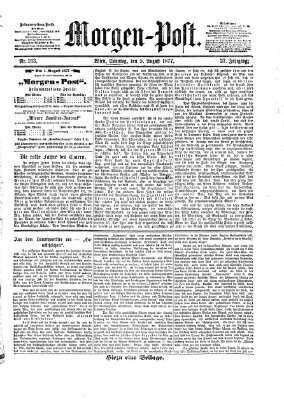 Morgenpost Sonntag 5. August 1877